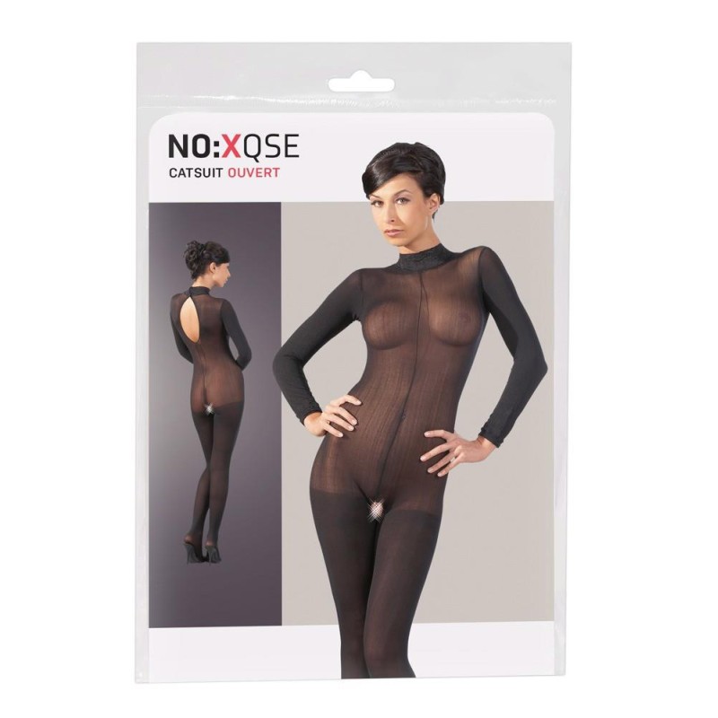 Catsuit bodystocking siateczka na całe ciało S/M